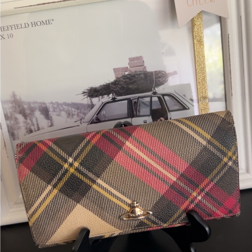 Vivienne Westwood Red and Yellow Wallet